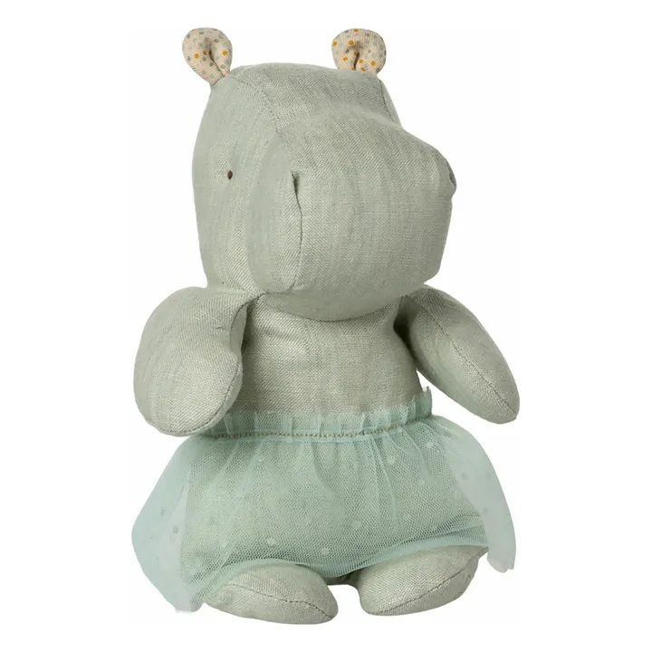 Peluche Hippo ballerine | Vert Menthe- Image produit n°1