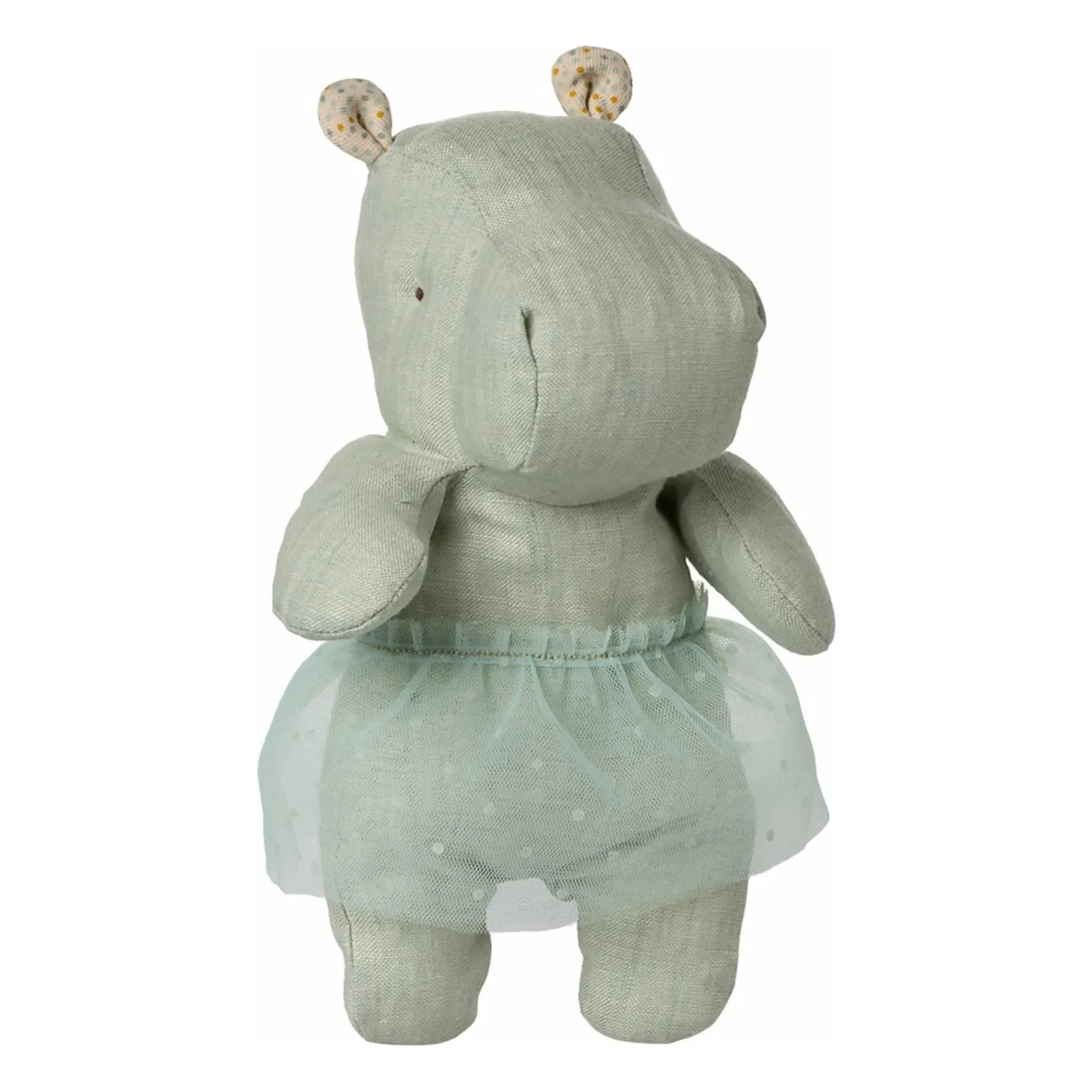 Peluche Hippo ballerine | Vert Menthe- Image produit n°0