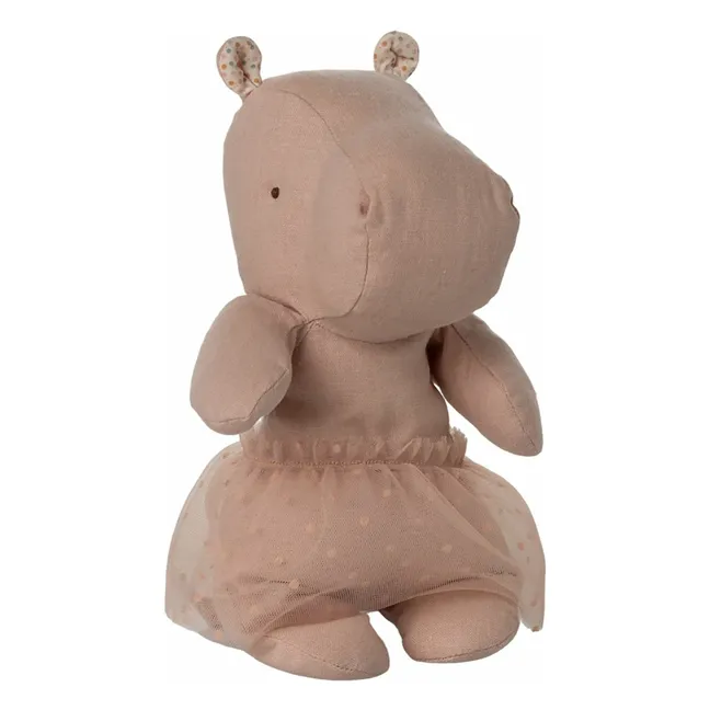 Peluche Hippo ballerine | Rose