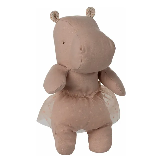 Peluche Hippo ballerine | Rose