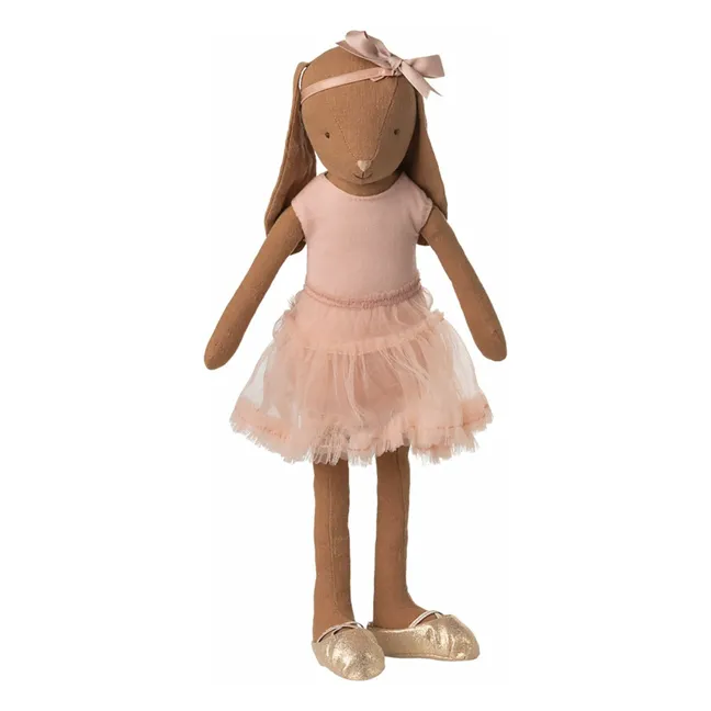 Peluche Bunny Ballerine noeud | Rose