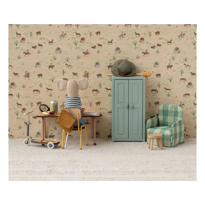 Chaise vintage | Jaune- Image produit n°1