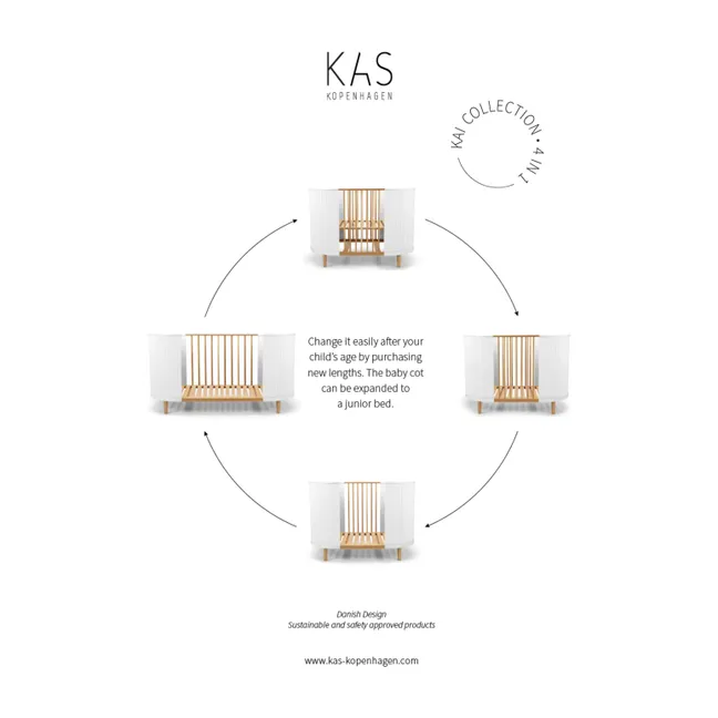 Lettino Kai | Bianco