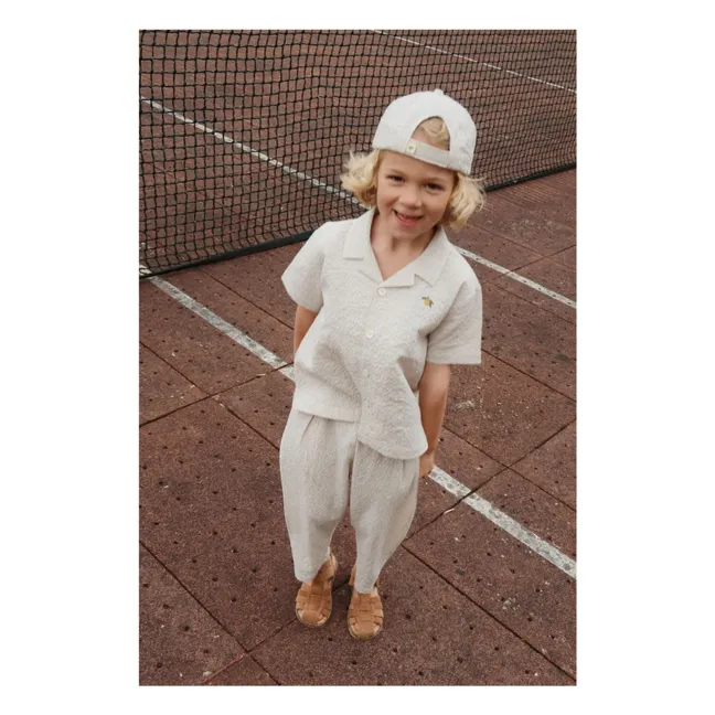 Gorra Elliot de algodón ecológico | Arena
