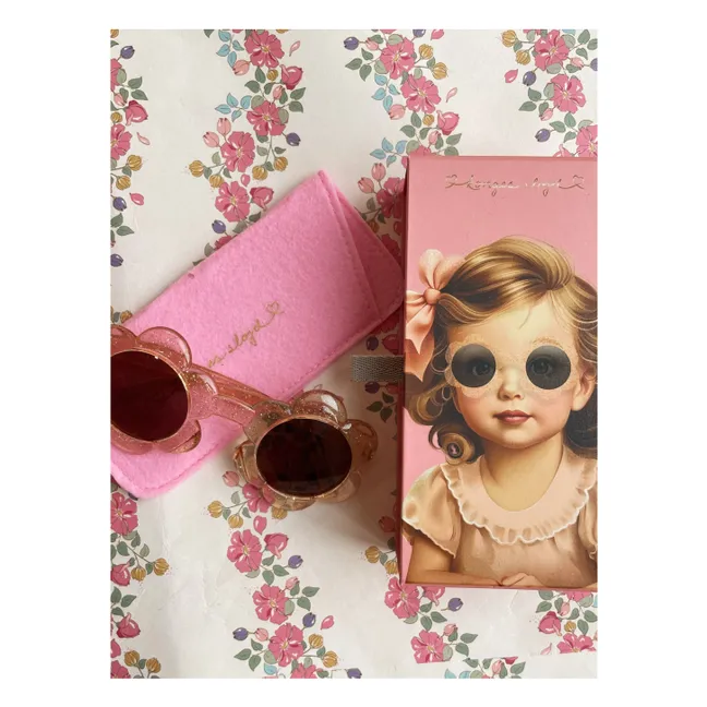 Gafas de sol Junior Flores Fibras Recicladas | Beige