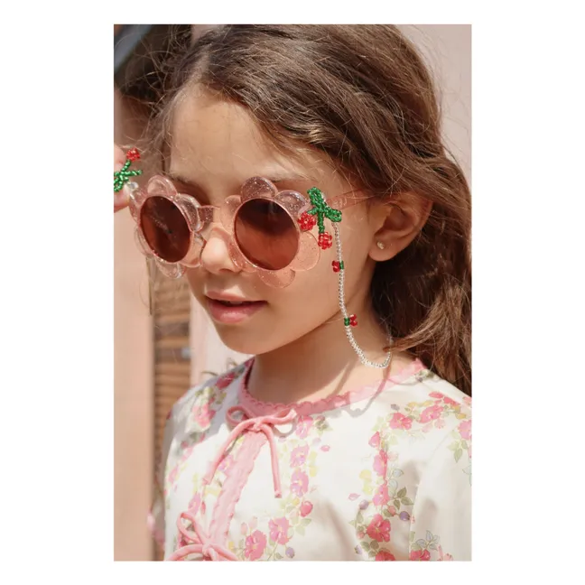 Gafas de sol Junior Flores Fibras Recicladas | Rosa