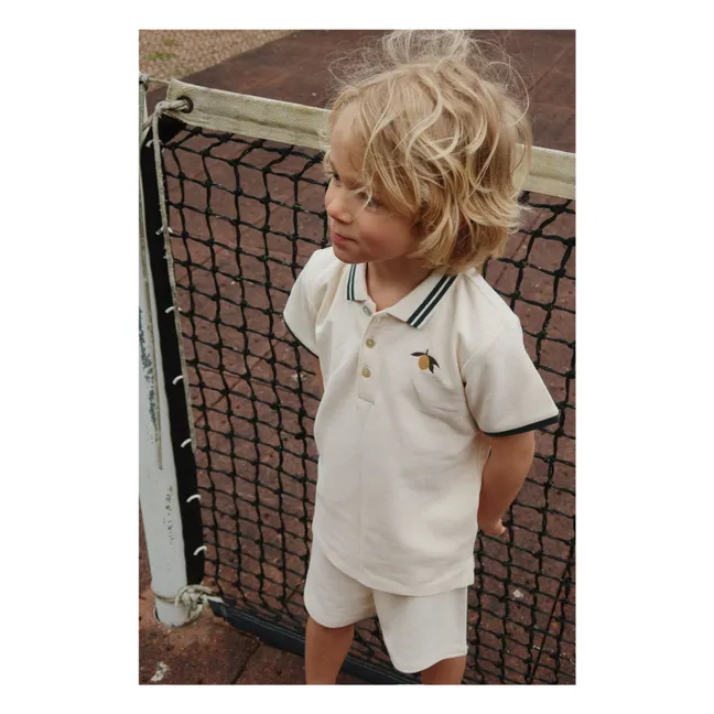 Short Florian Coton Bio | Ecru