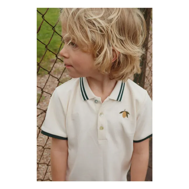Polo Florian Coton Bio | Ecru