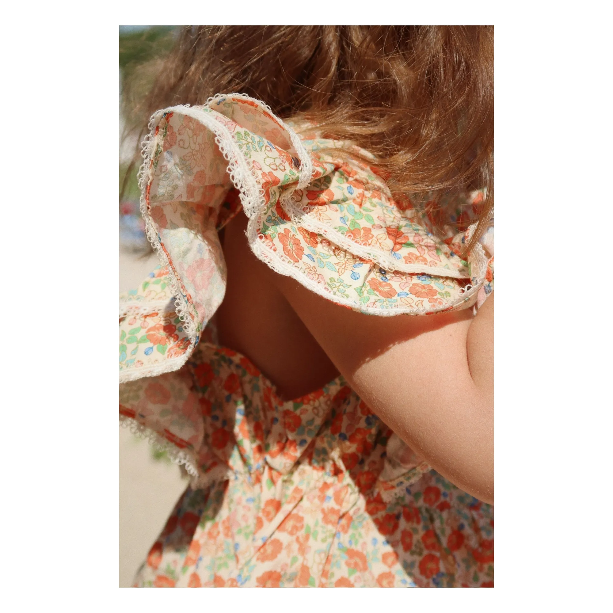 Blouse Verbena Coton Bio | Orange- Image produit n°6