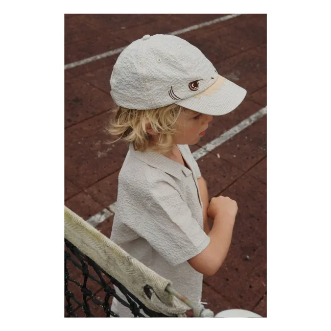 Camicia Elliot in cotone biologico | Ecru