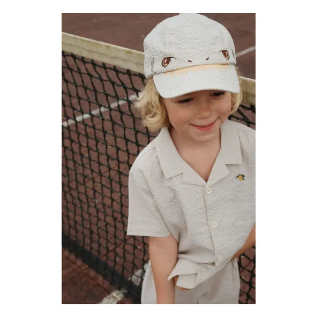 Camicia Elliot in cotone biologico | Ecru