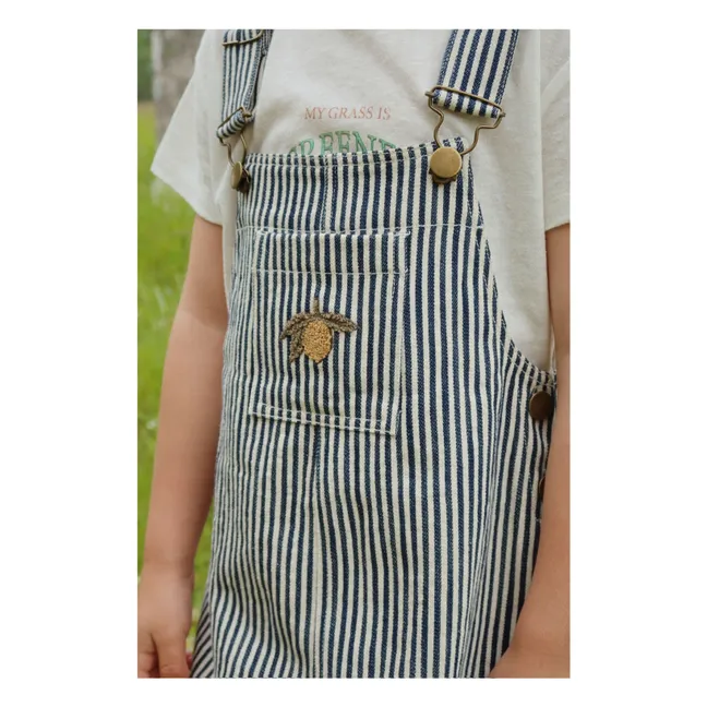 Latzhose Fender Bio-Baumwolle | Navy