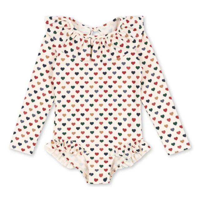 Manuca Recycled Fiber Swimsuit | Ecru