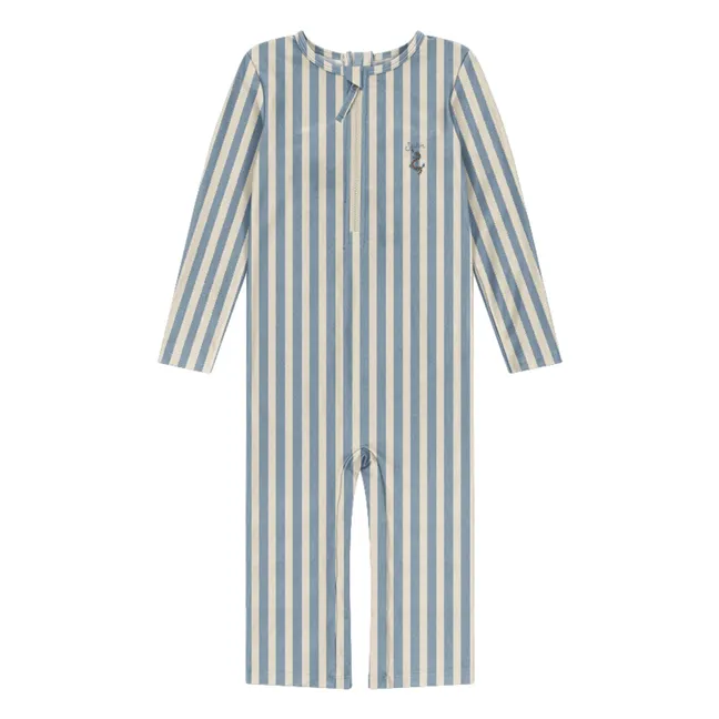 Combinaison de Bain Aster Fibres Recyclées | Bleu