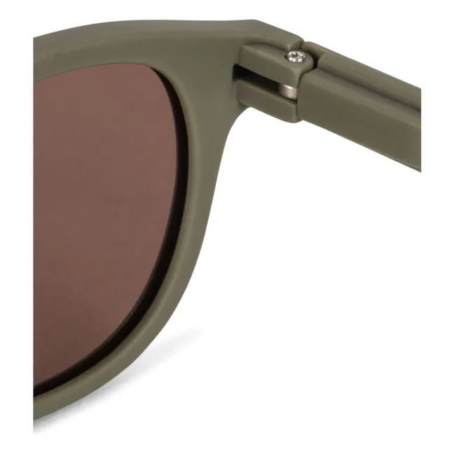 Gafas de sol Junior de fibra reciclada | Verde Kaki