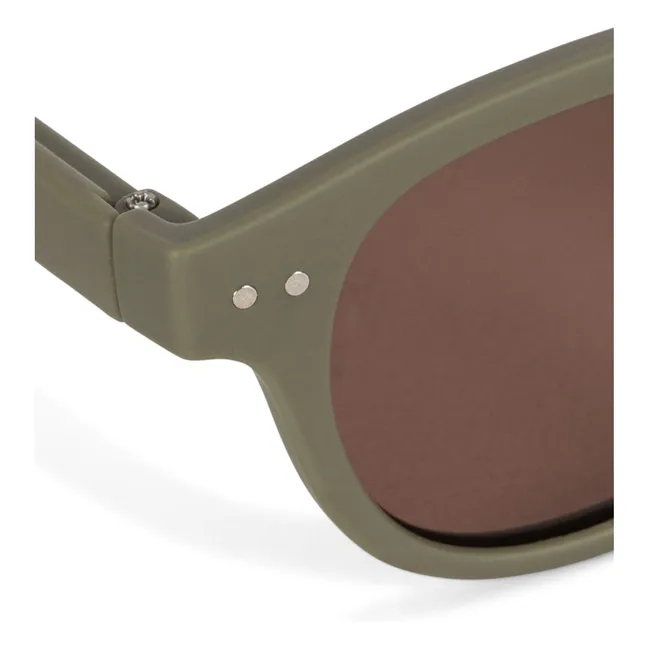 Gafas de sol Junior de fibra reciclada | Verde Kaki