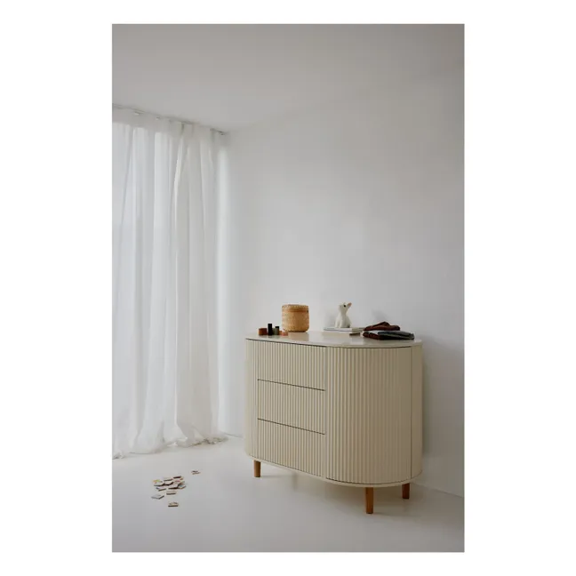 Cassettiera Kai | Crema