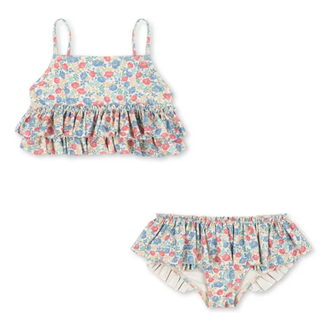 Maillot de Bain 2 Pièces Manuca Fibres Recyclées | Bleu
