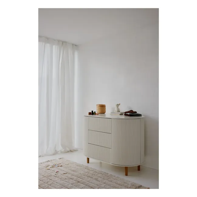 Cassettiera Kai | Bianco