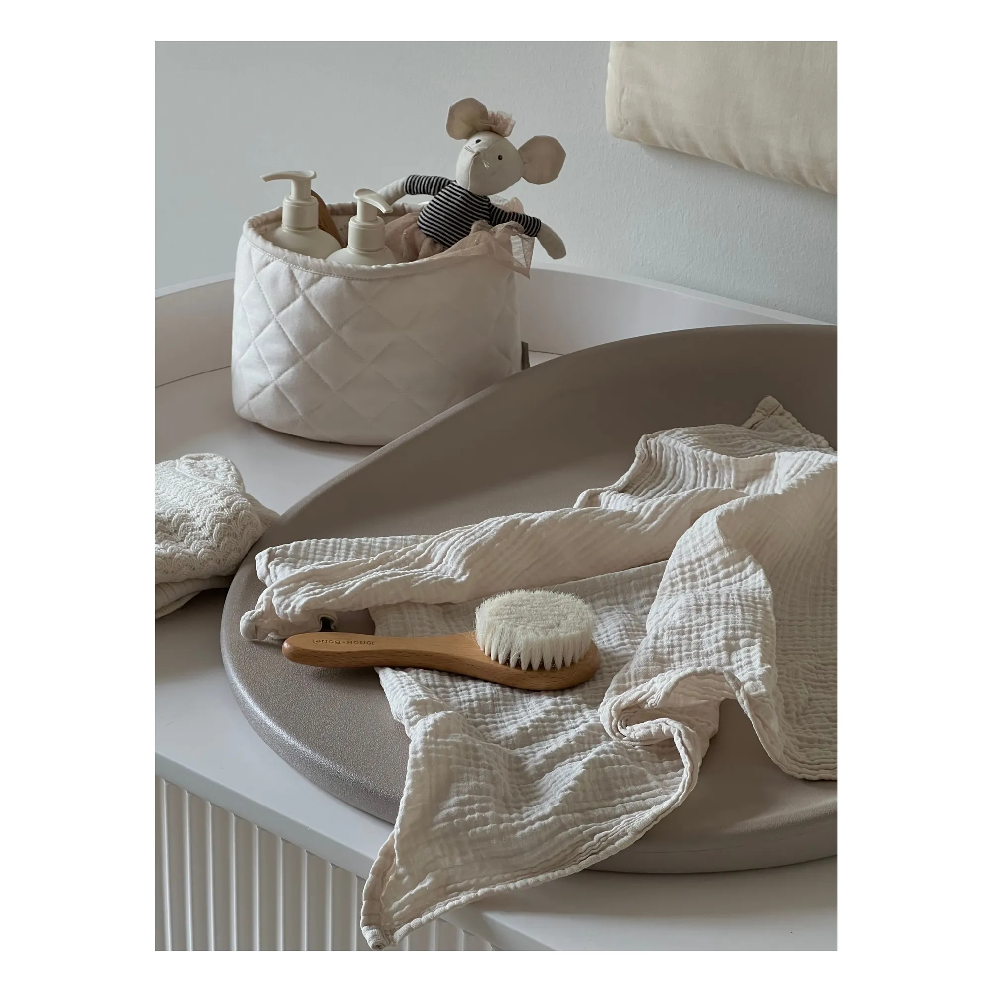 Matelas à langer Kai | Stone- Image produit n°5