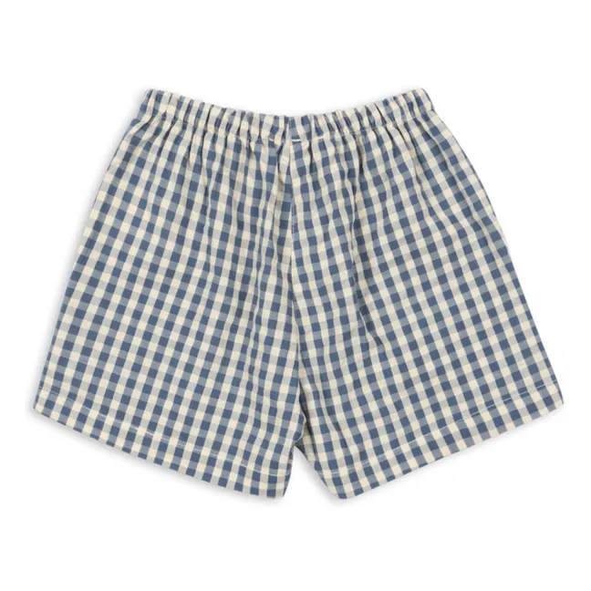 Pantaloncini in cotone organico Kim | Blu