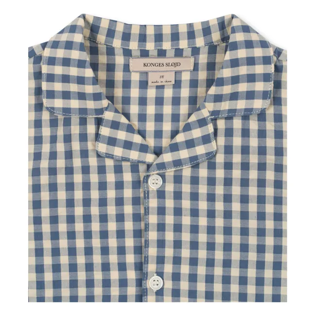 Camicia Kim in cotone biologico | Blu