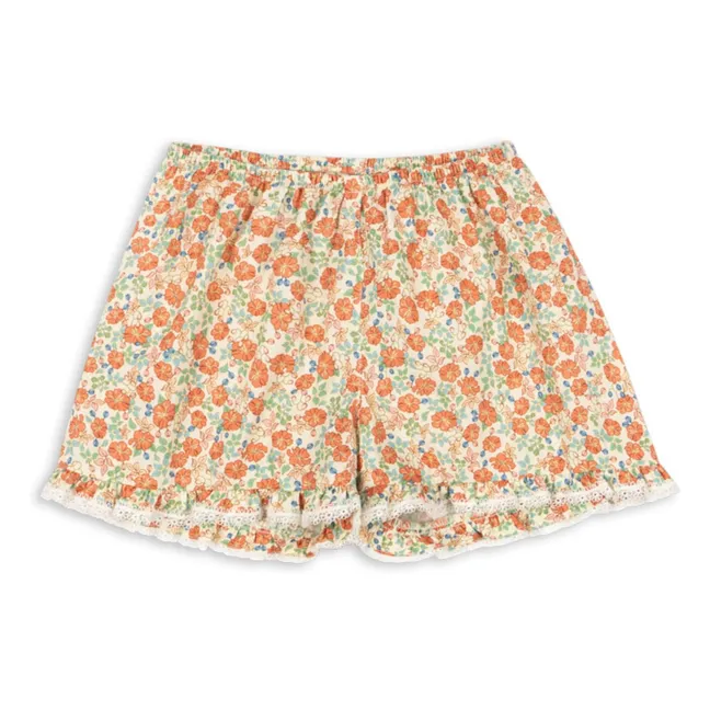 Pantaloncini in cotone biologico Verbena | Arancione