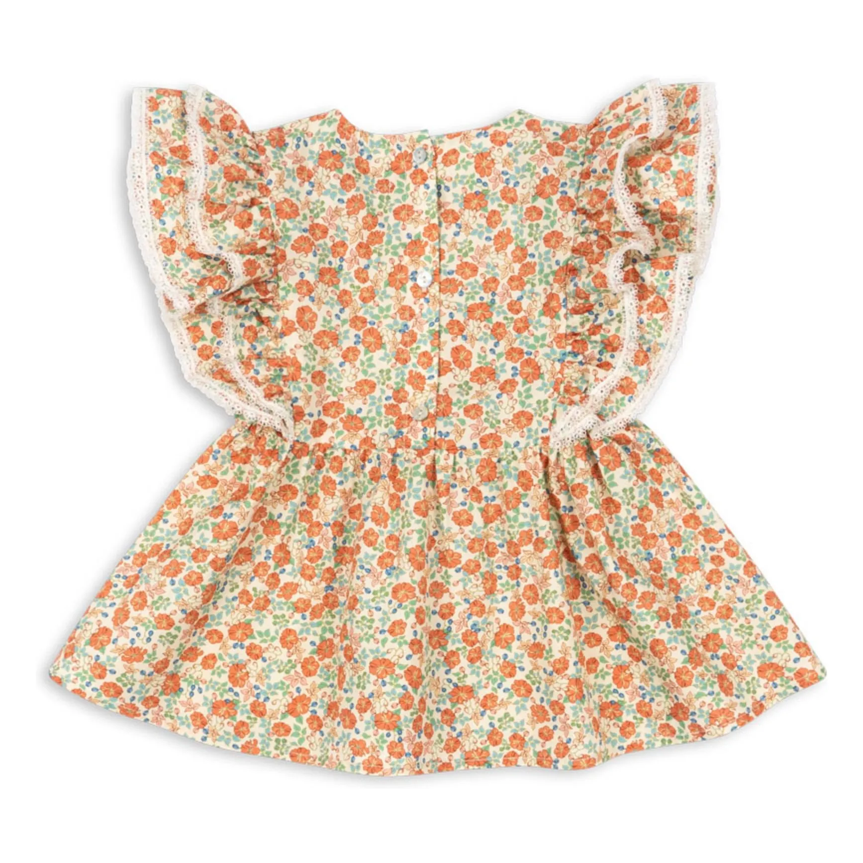 Blouse Verbena Coton Bio | Orange- Image produit n°4
