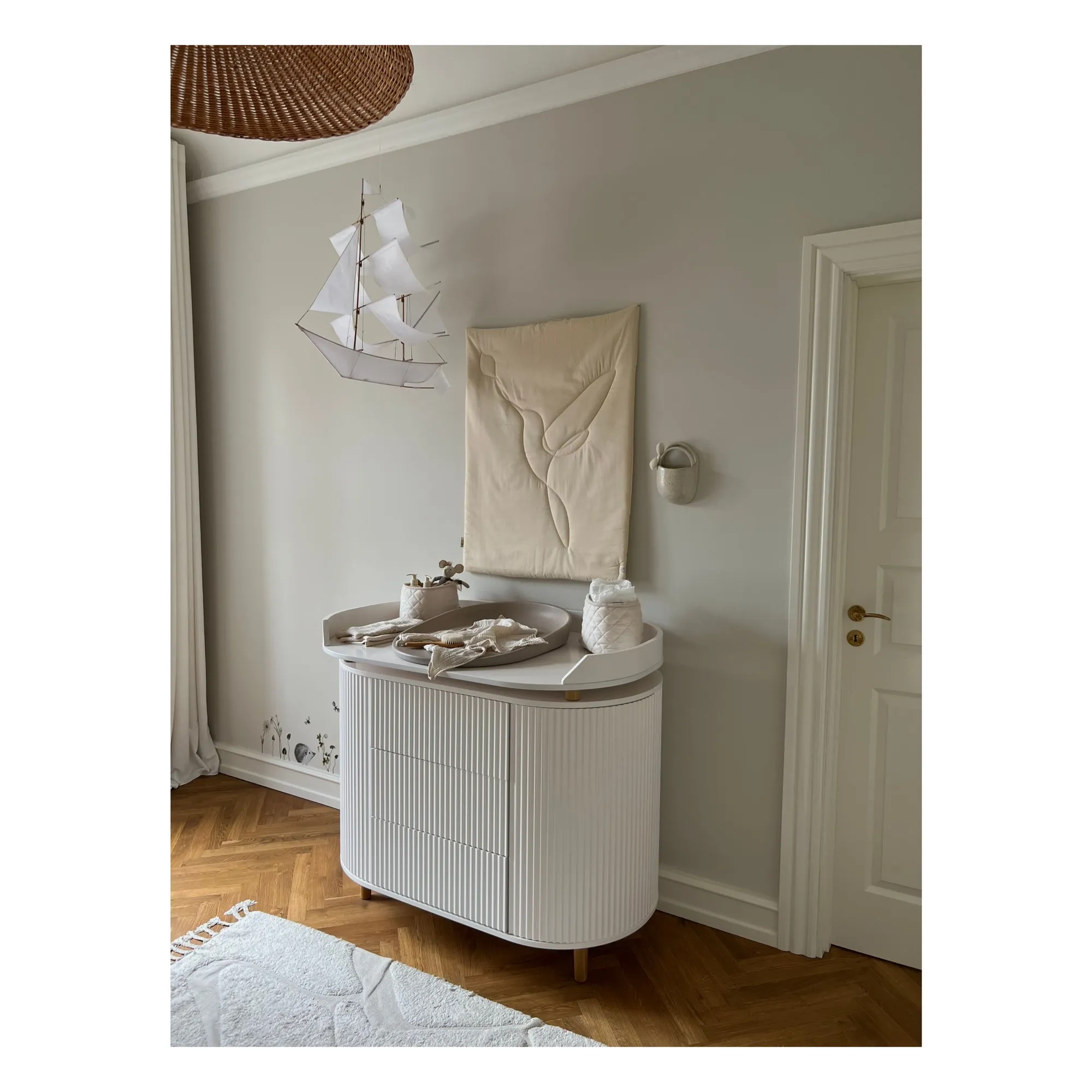 Matelas à langer Kai | Stone- Image produit n°2