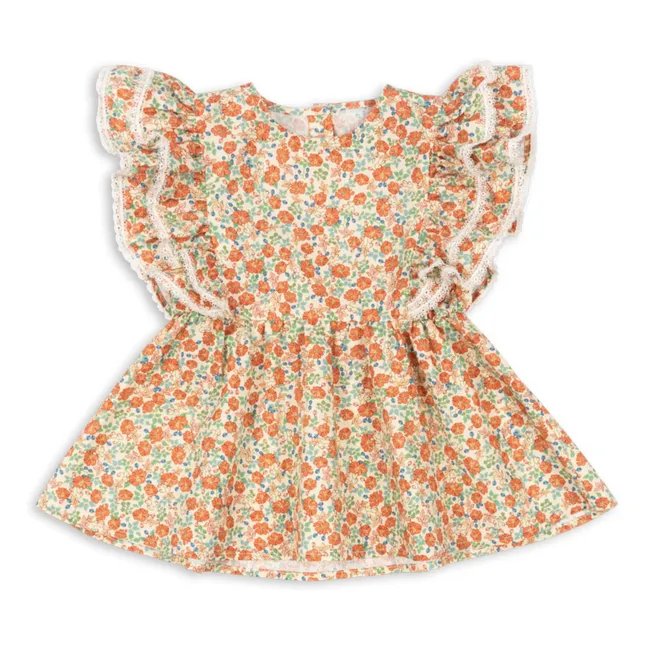 Blouse Verbena Coton Bio | Orange
