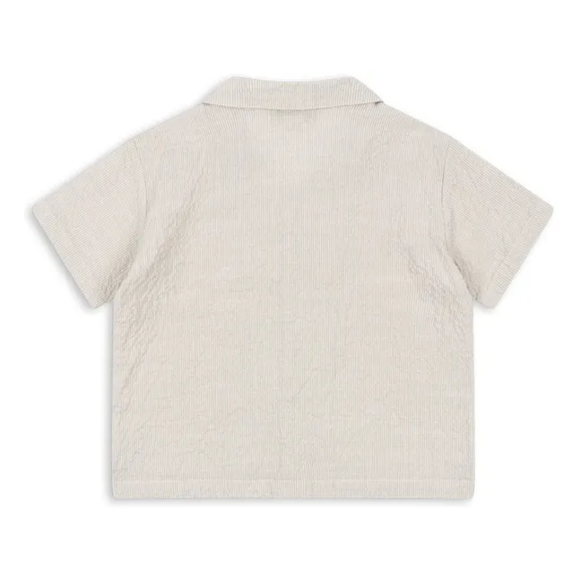 Camicia Elliot in cotone biologico | Ecru