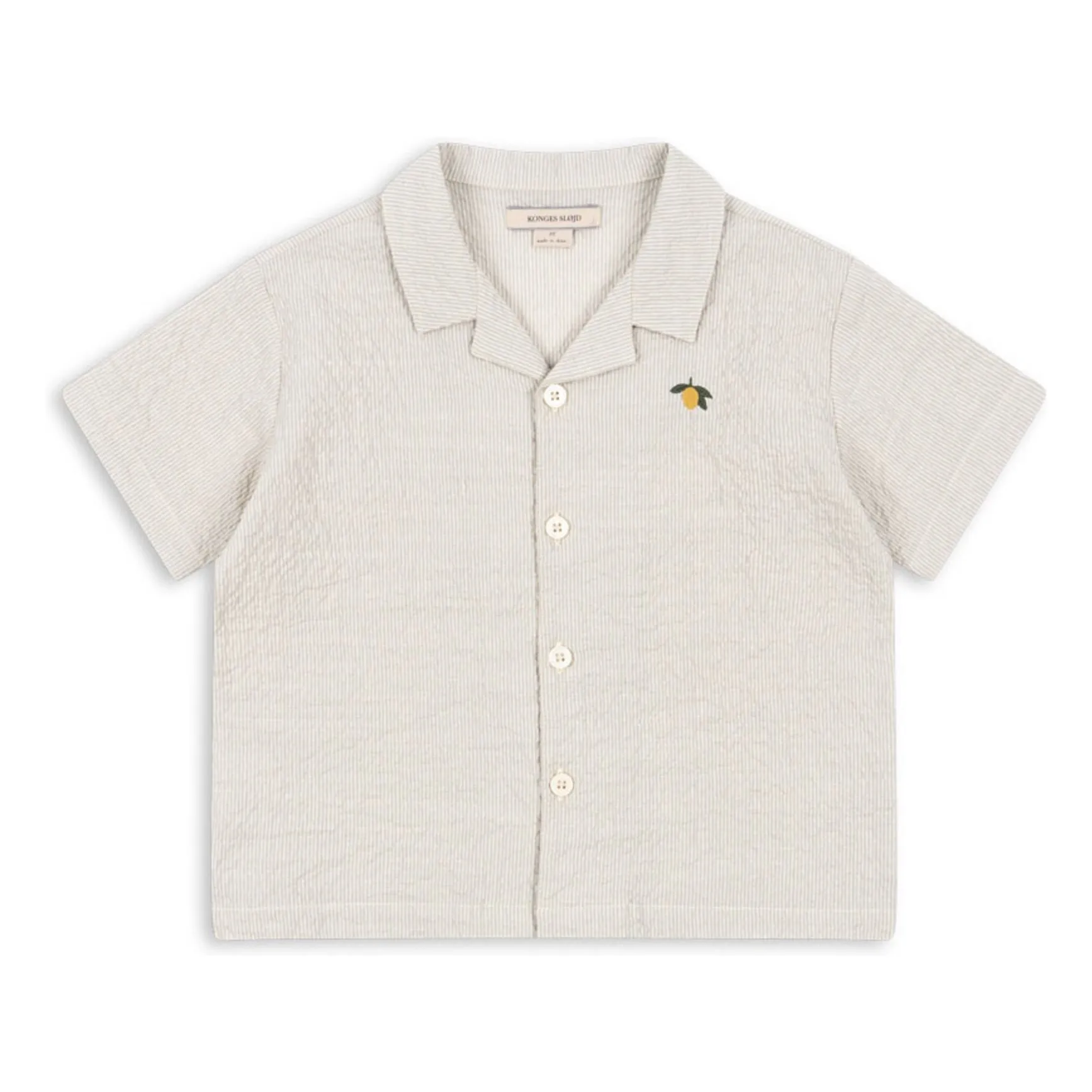 Camisa Elliot de algodón orgánico | Crudo- Imagen del producto n°0