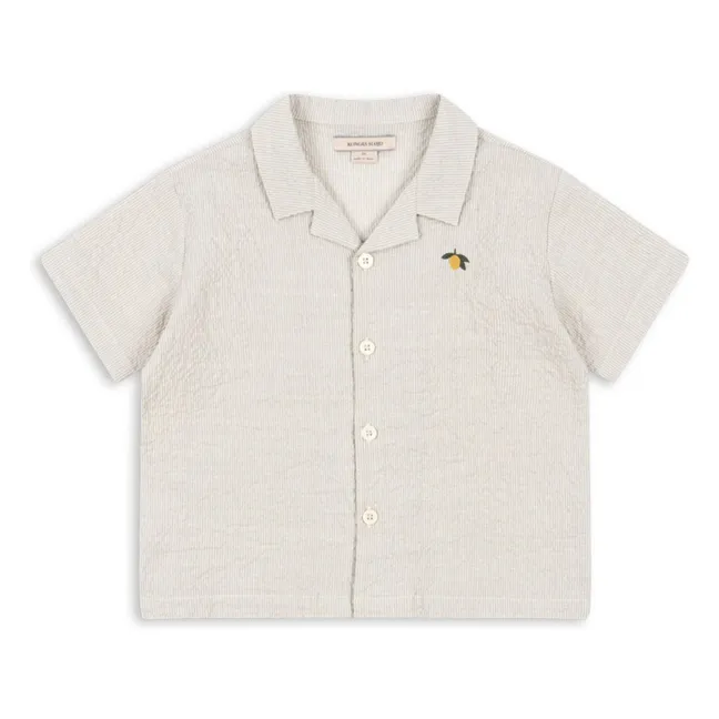 Camicia Elliot in cotone biologico | Ecru