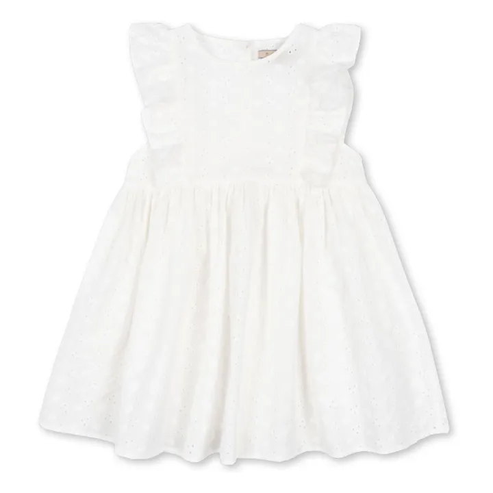 Lacey dress | White- Product image n°0