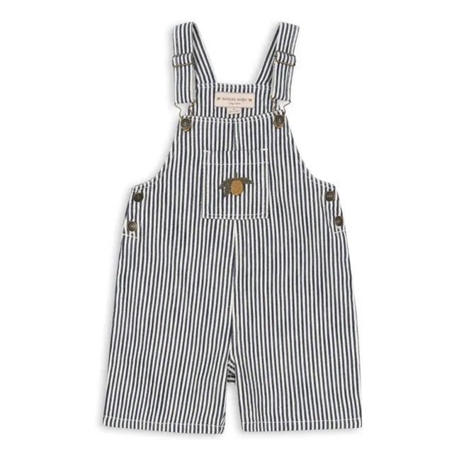 Fender organic cotton overalls | Navy blue