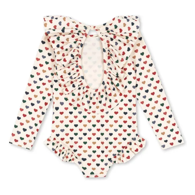 Manuca Recycled Fiber Swimsuit | Ecru