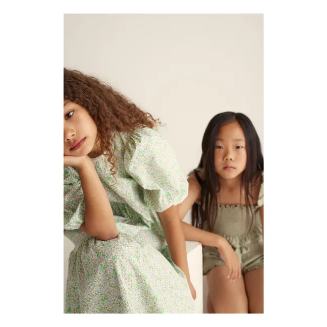 Robe Eva Coton Bio | Vert