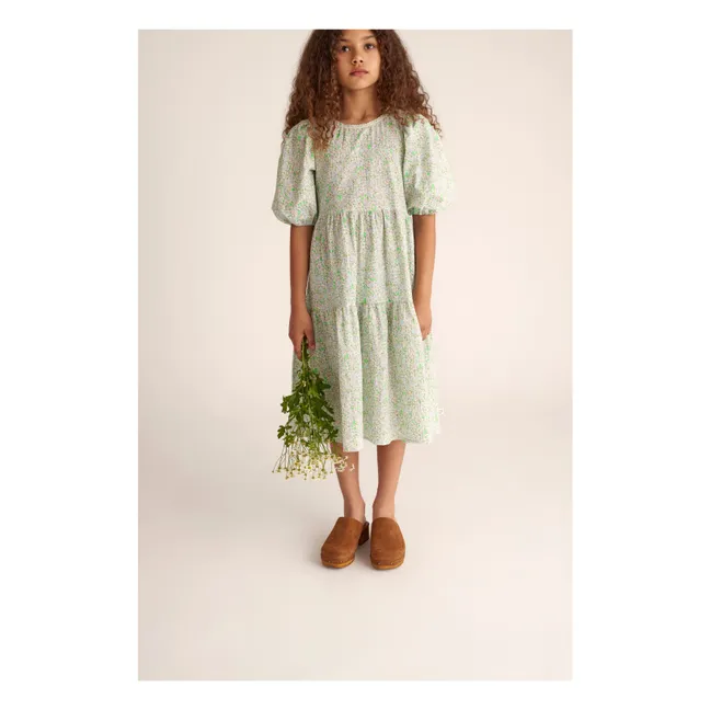 Robe Eva Coton Bio | Vert