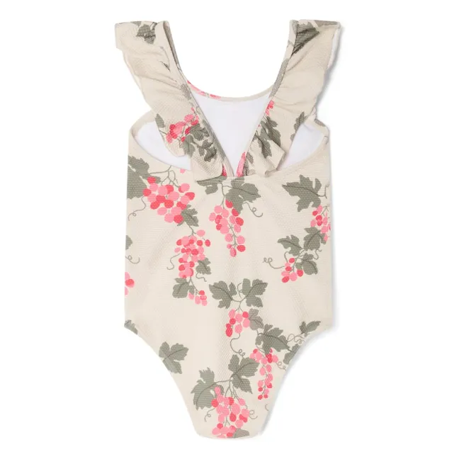 Costume da bagno Raisin Fibre riciclate | Ecru