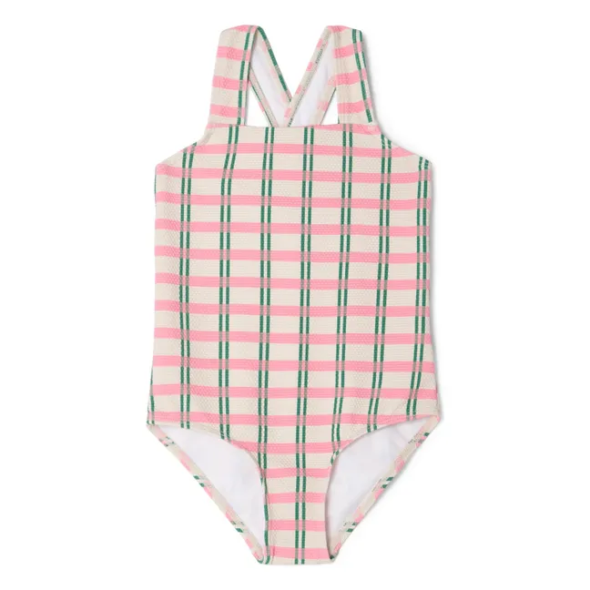 Traje de baño de fibra reciclada | Rosa
