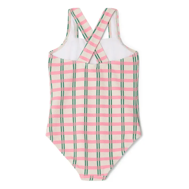 Traje de baño de fibra reciclada | Rosa