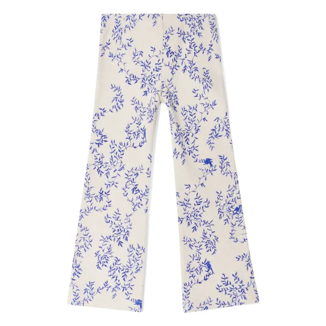 Legging Flare Jardim Coton Bio | Ecru