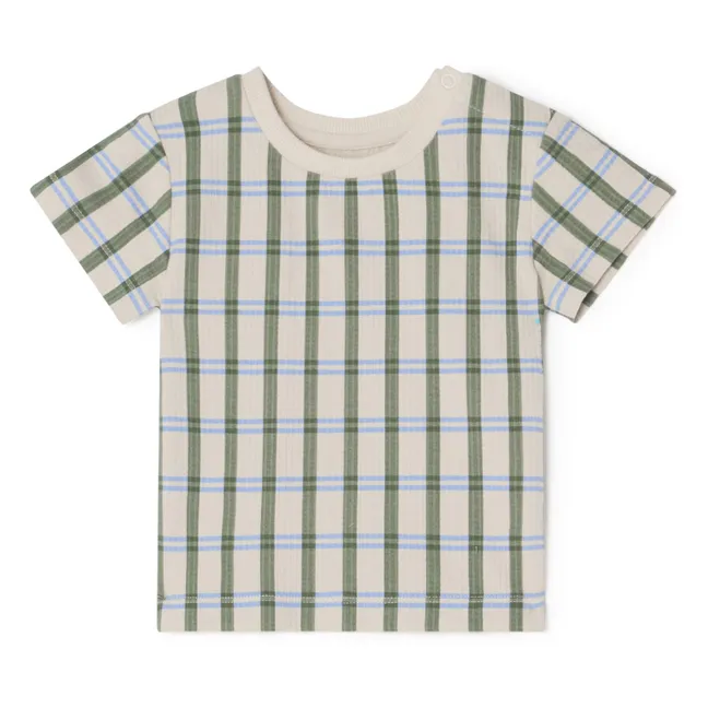 Camiseta Lisboa de algodón ecológico | Verde