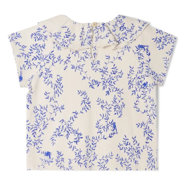 Camicetta in cotone biologico Jardim | Ecru