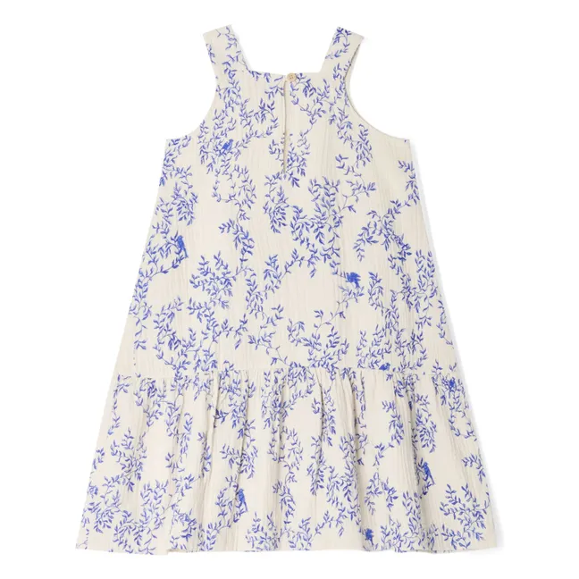 Vestido Jardim Volant | Crudo