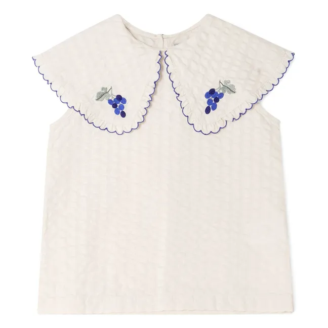 Blusa Grappe Gaufrée | Crudo