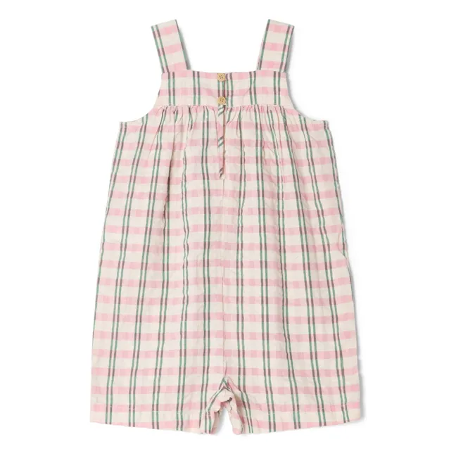 Combishort Carreaux | Rose