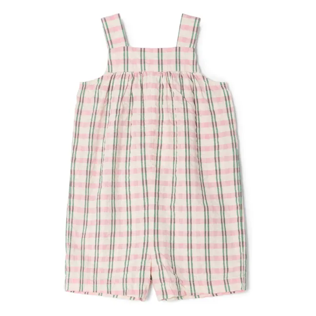 Combishort Carreaux | Rose