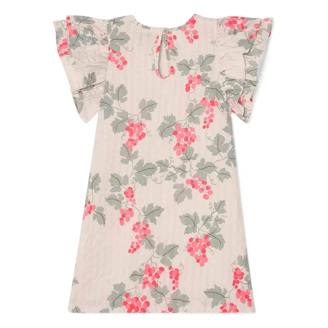 Vestido Uva Voladora en Relieve | Crudo