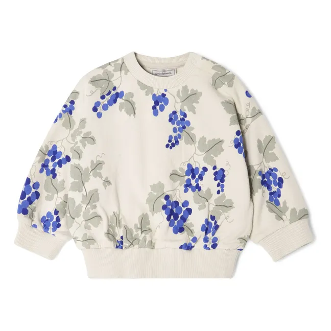 Sweat Raisin Coton Bio | Ecru